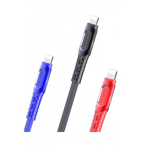 Konfulon DC-29 Lightning Kablo iphone Uyumlu 1M 2.4A - Siyah