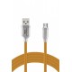 Konfulon S47 Micro USB Kablo 1M 3A - Sarı