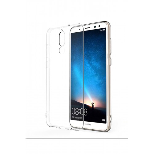Newface Huawei Mate 10 Lite Kılıf Lüx Şeffaf Silikon