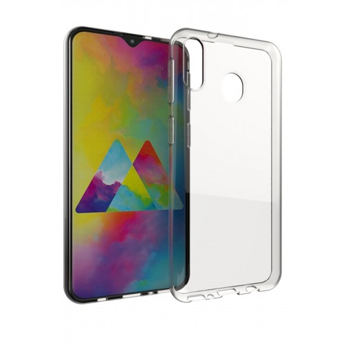 Newface Samsung Galaxy M30 Kılıf Lüx Şeffaf Silikon