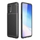 Newface Oppo Reno 5 Kılıf Focus Karbon Silikon - Siyah