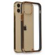Newface iPhone 12 Pro Kılıf Liva Silikon - Siyah