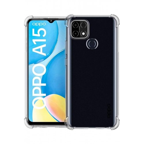 Newface Oppo A15 Kılıf Olex Tpu Silikon - Şeffaf