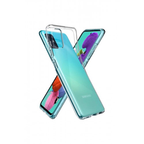 Newface Samsung Galaxy A02S Kılıf Lüx Şeffaf Silikon