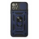Newface iPhone 11 Pro Kılıf Pars Lens Yüzüklü Silikon - Lacivert