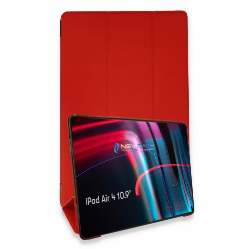 Newface iPad Pro 11 (2020) Kılıf Tablet Smart Kılıf - Kırmızı