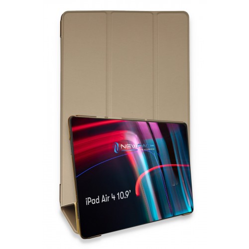 Newface iPad Air 4 10.9 Kılıf Tablet Smart Kılıf - Gold