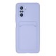 Newface Xiaomi Poco F3 Kılıf Kelvin Kartvizitli Silikon - Lila