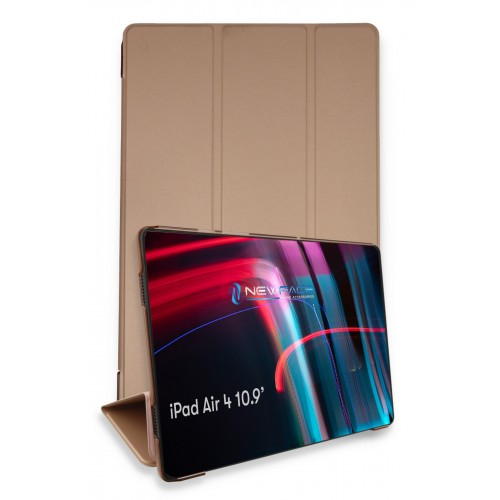 Newface iPad Air 4 10.9 Kılıf Tablet Smart Kılıf - Rose Gold