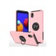 Newface Samsung Galaxy A01 Core Kılıf Elit Yüzüklü Kapak - Pembe