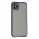 Newface iPhone 12 Pro Kılıf Montreal Silikon Kapak - Gri
