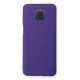 Newface Xiaomi Redmi Note 9S Kılıf Nano içi Kadife  Silikon - Mor