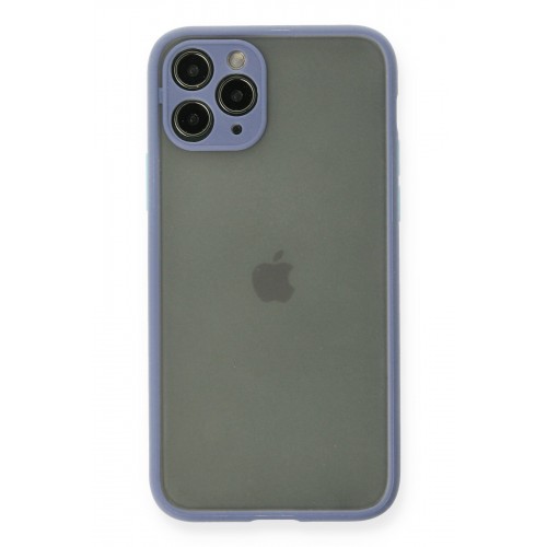 Newface iPhone 11 Pro Kılıf Montreal Silikon Kapak - Gri