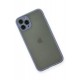 Newface iPhone 11 Pro Kılıf Montreal Silikon Kapak - Gri