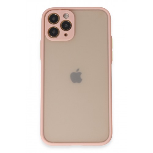Newface iPhone 11 Pro Kılıf Montreal Silikon Kapak - Pembe