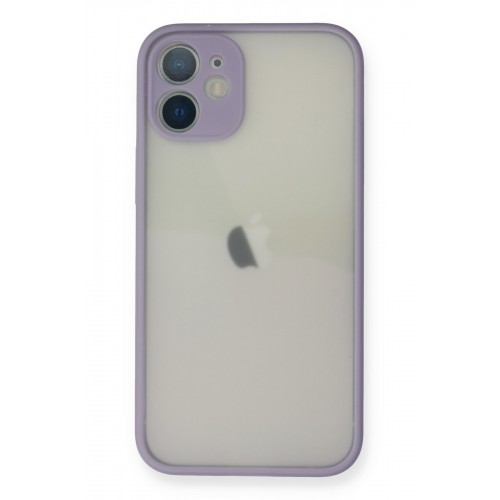 Newface iPhone 11 Pro Max Kılıf Montreal Silikon Kapak - Mor
