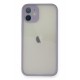 Newface iPhone 11 Pro Max Kılıf Montreal Silikon Kapak - Mor