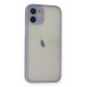 Newface iPhone 11 Pro Max Kılıf Montreal Silikon Kapak - Mor