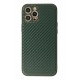 Newface iPhone 12 Pro Max Kılıf Coco Karbon Silikon - Yeşil