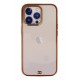 Newface iPhone 13 Pro Max Kılıf Liva Silikon - Kırmızı