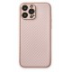 Newface iPhone 13 Pro Max Kılıf Coco Karbon Silikon - Pembe