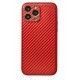 Newface iPhone 13 Pro Max Kılıf Coco Karbon Silikon - Kırmızı
