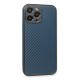 Newface iPhone 13 Pro Max Kılıf Coco Karbon Silikon - Mavi