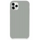 Newface iPhone 11 Pro Max Kılıf Lansman Legant Silikon - Gri