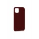 Newface iPhone 12 Kılıf Lansman Legant Silikon - Bordo