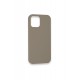 Newface iPhone 12 Kılıf Lansman Legant Silikon - Bej