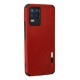 Newface Realme 8 Pro Kılıf Loop Deri Silikon - Kırmızı