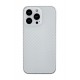 Newface iPhone 13 Pro Max Kılıf Karbon PP Silikon - Şeffaf