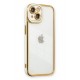 Newface iPhone 13 Kılıf Liva Lens Silikon - Beyaz