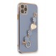 Newface iPhone 11 Pro Kılıf Esila Silikon - Gri
