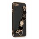 Newface iPhone 8 Kılıf Esila Silikon - Siyah