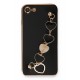Newface iPhone 8 Kılıf Esila Silikon - Siyah