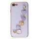 Newface iPhone 8 Kılıf Esila Silikon - Lila