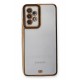 Newface Samsung Galaxy A23 4G Kılıf Liva Lens Silikon - Siyah