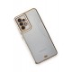 Newface Samsung Galaxy A73 5G Kılıf Liva Lens Silikon - Beyaz