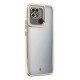 Newface Xiaomi Redmi 10C Kılıf Liva Lens Silikon - Beyaz