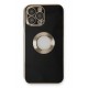 Newface iPhone 13 Pro Kılıf Store Silikon - Siyah